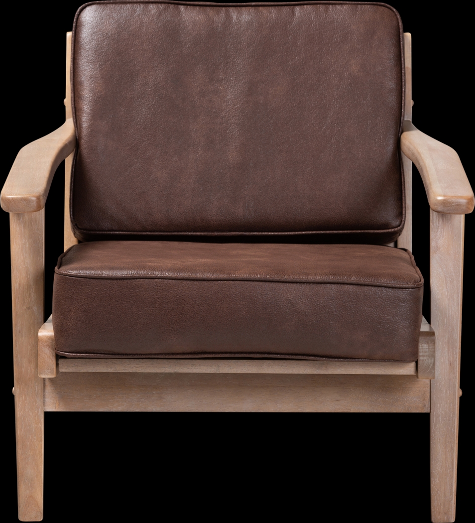 Tuthill Brown Accent Chair - Thumbnail - Image 2