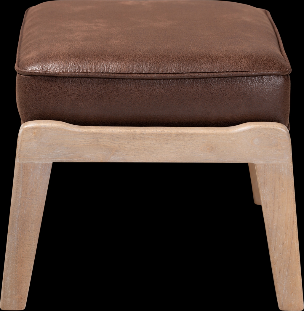 Tuthill Brown Ottoman - Thumbnail - Image 3