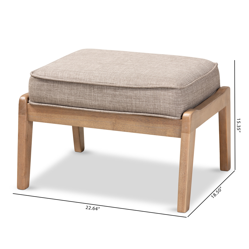 Tuthill Gray Ottoman - Thumbnail - Image 6