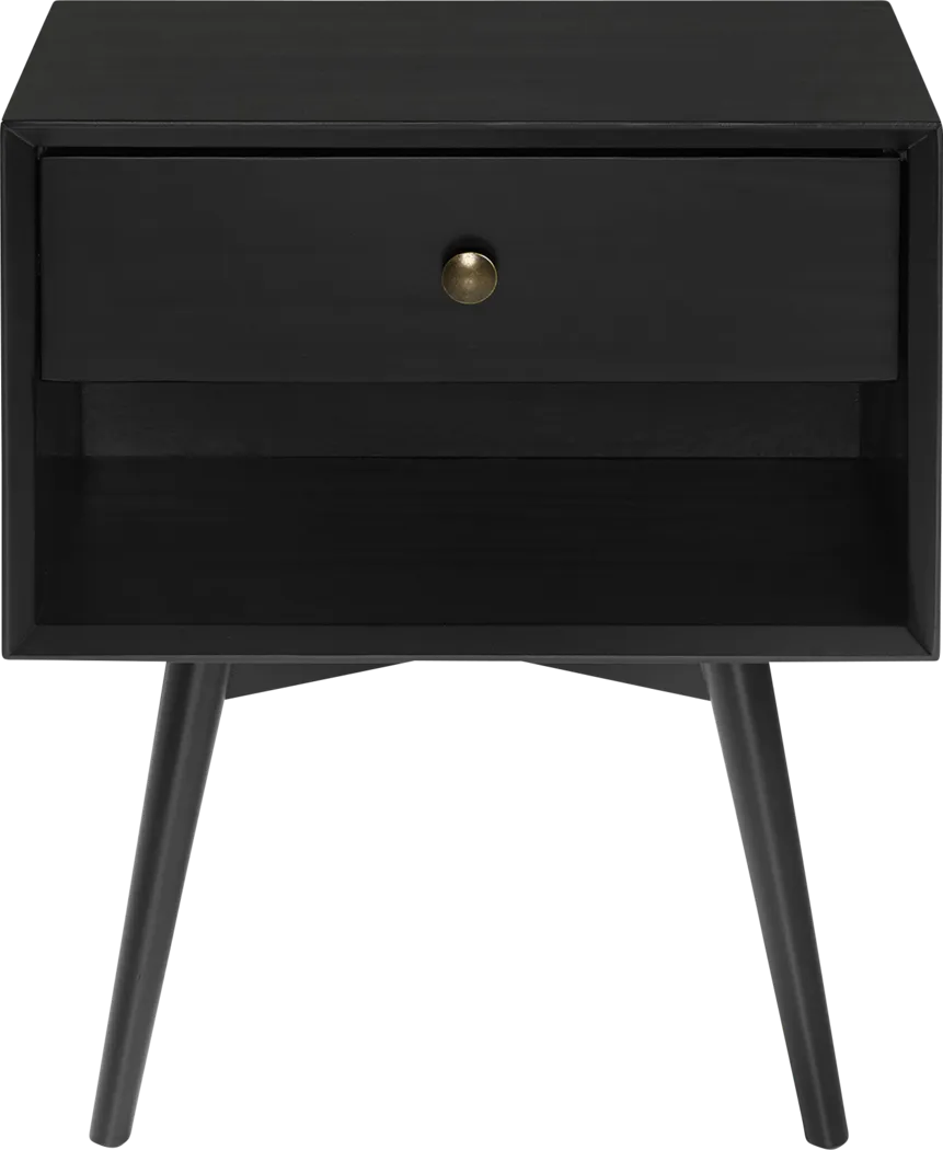 Tuttlebee Black Nightstand - Thumbnail - Image 2