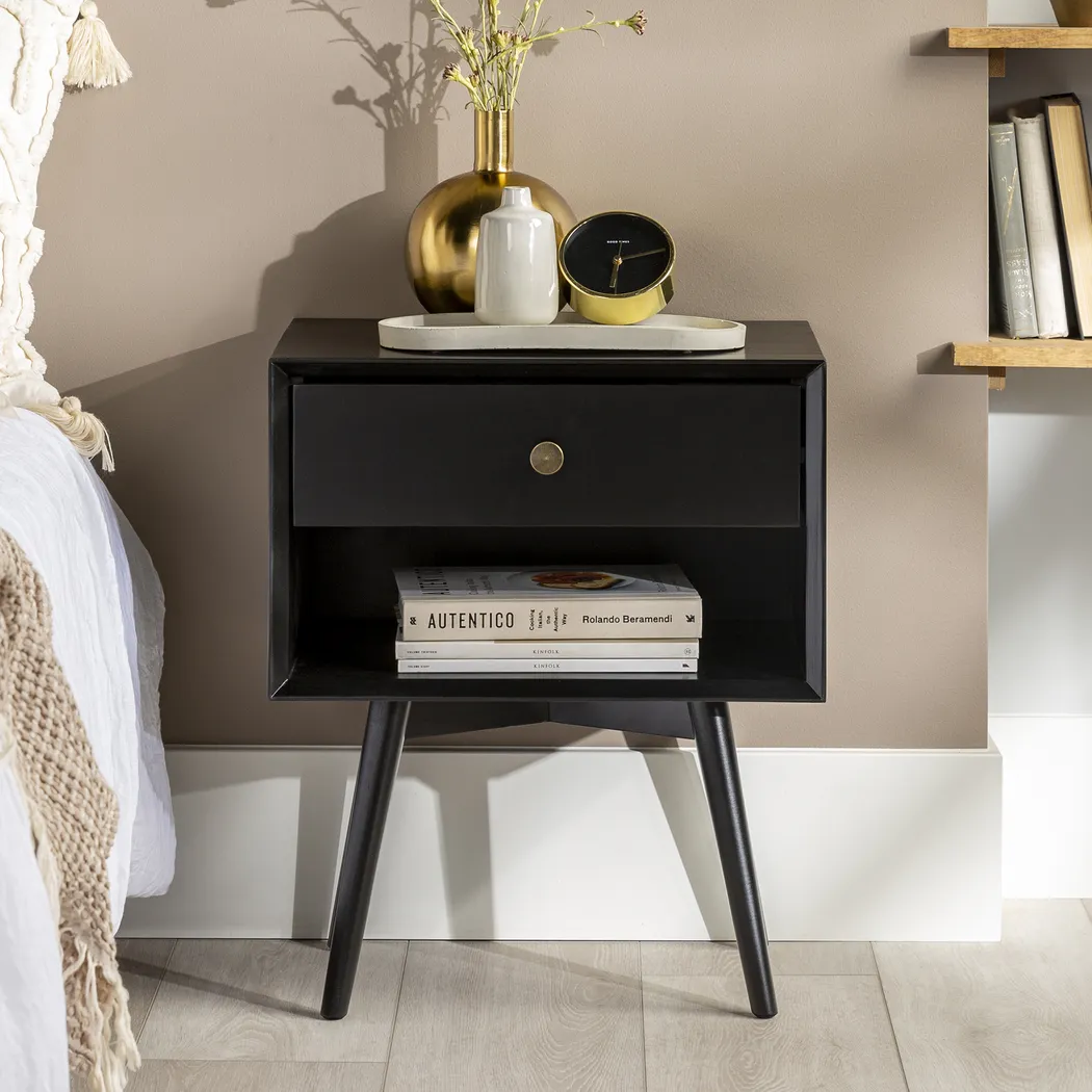 Tuttlebee Black Nightstand - Thumbnail - Image 3
