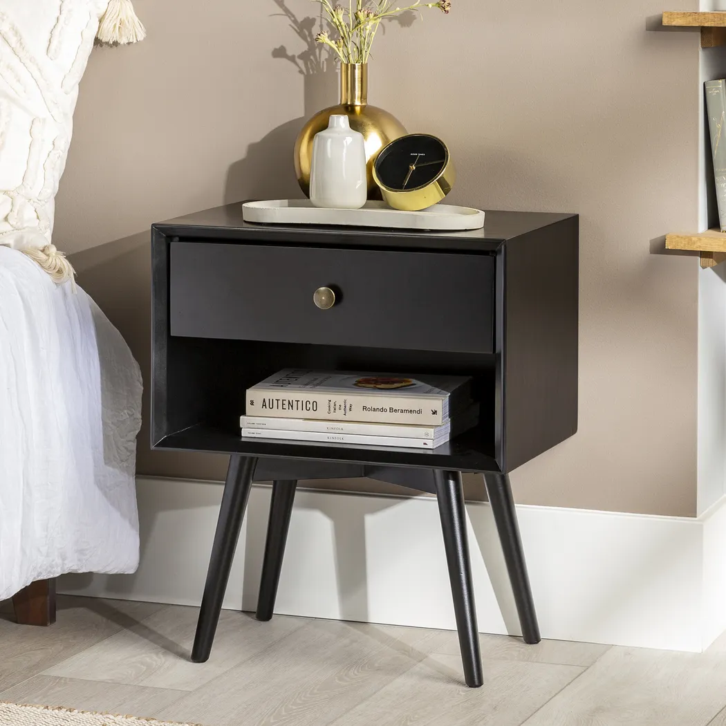 Tuttlebee Black Nightstand - Thumbnail - Image 4
