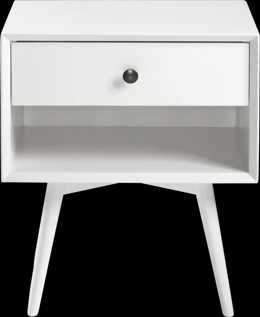Tuttlebee White Nightstand - Thumbnail - Image 2