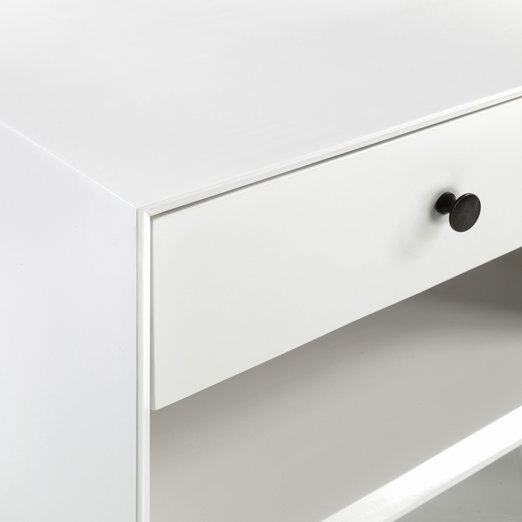 Tuttlebee White Nightstand - Thumbnail - Image 3