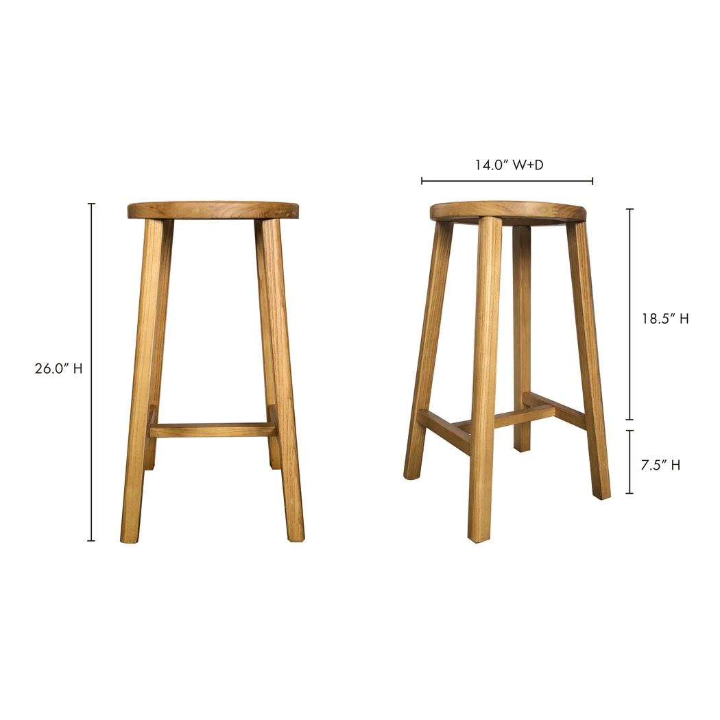 Tweedbrook Natural Counter Stool - Thumbnail - Image 5