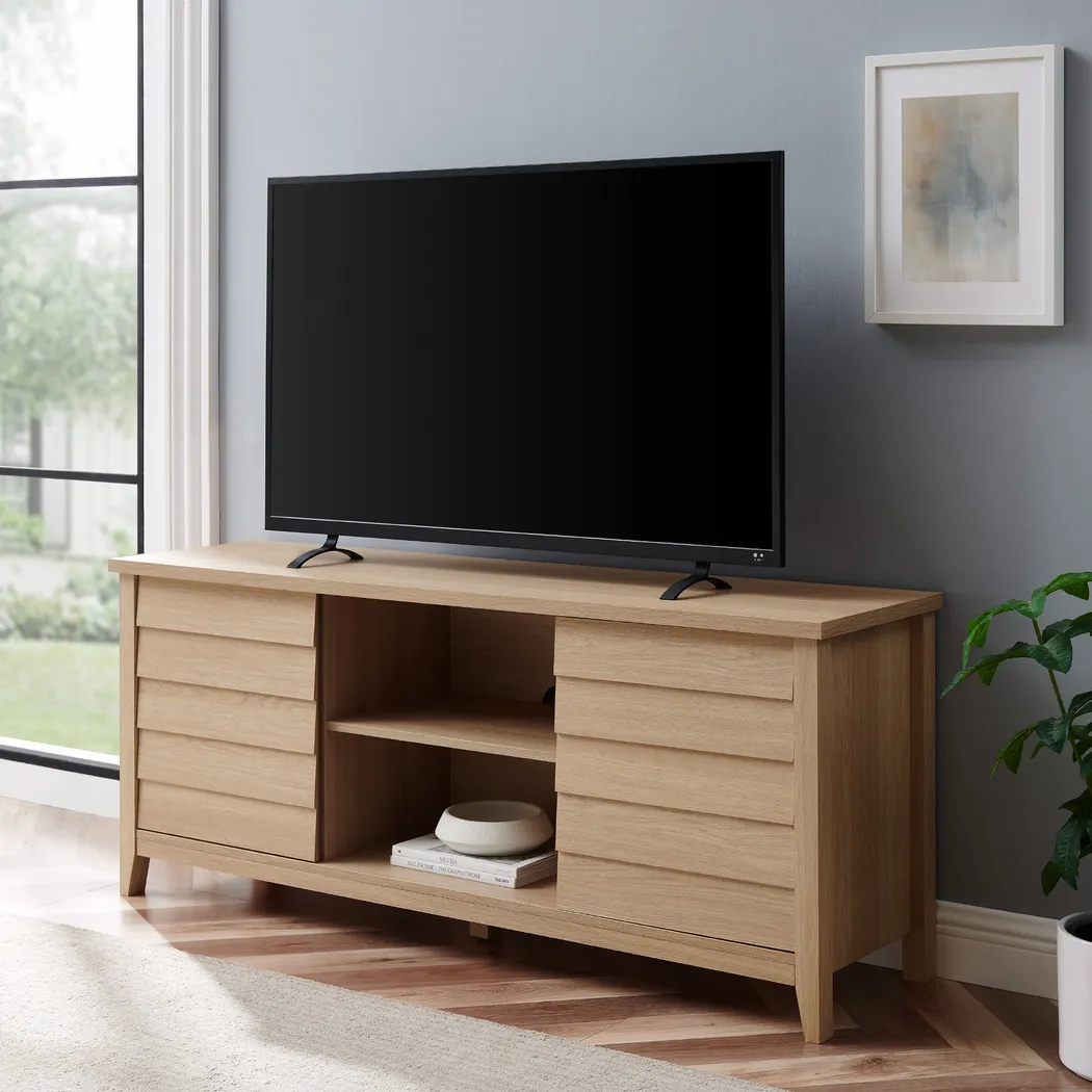 Tweksbury Oak 58 in. Console - Thumbnail - Image 3