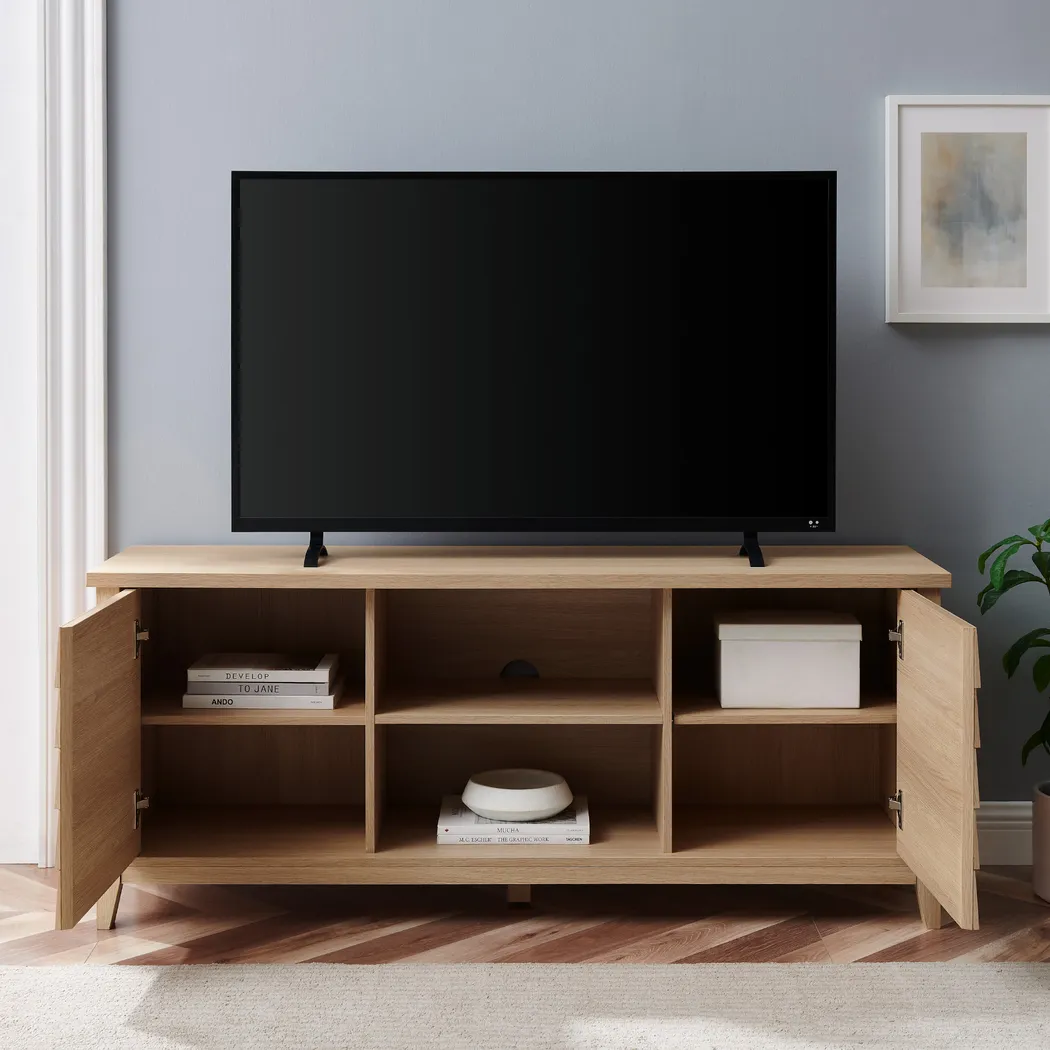 Tweksbury Oak 58 in. Console - Thumbnail - Image 4