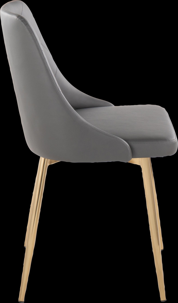 Twikenham Gray Side Chair, Set of 2 - Thumbnail - Image 6