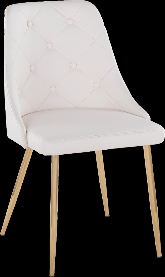 Twikenham White Side Chair, Set of 2 - Thumbnail - Image 3