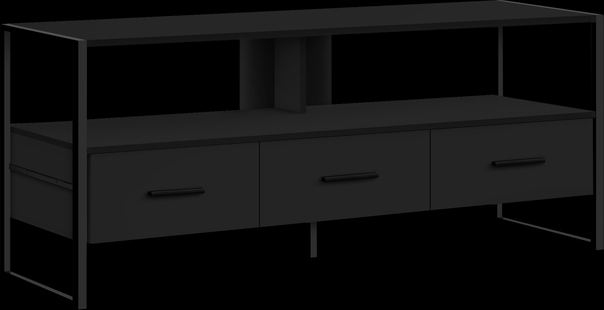 Twilley Black 49 in. Console - Thumbnail - Image 1