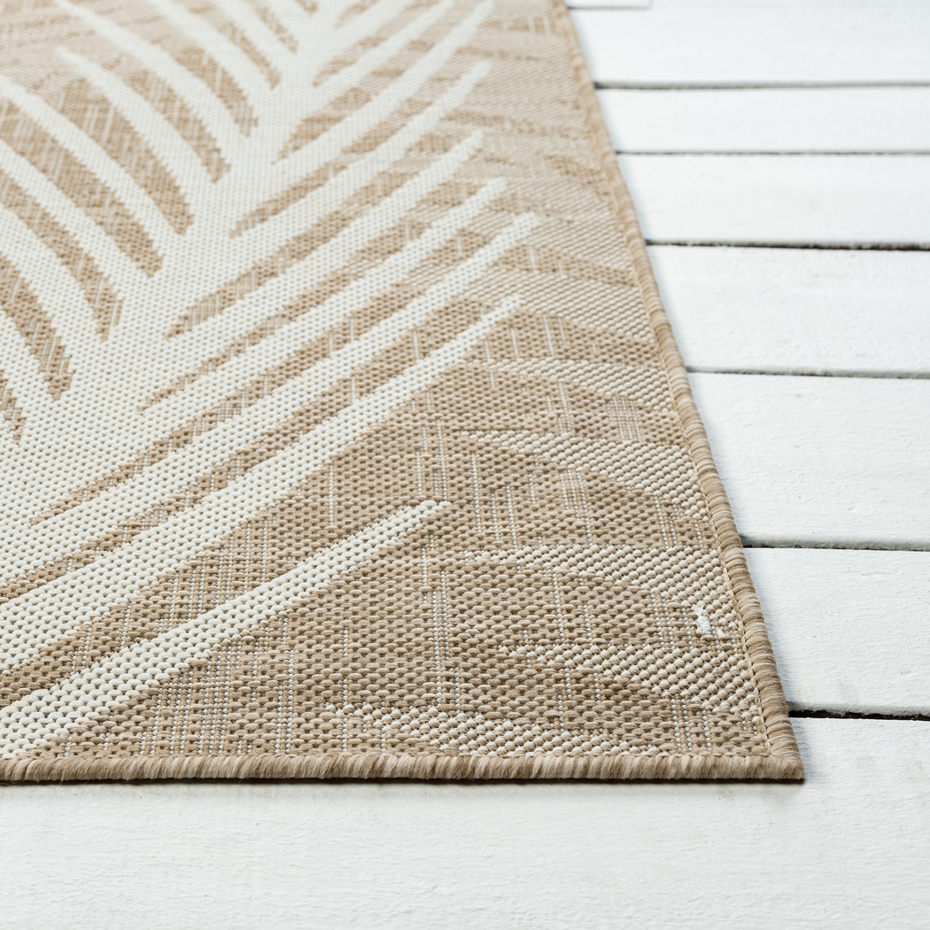Twilree I Beige 7'9 x 9'5 Indoor,Outdoor Rug - Thumbnail - Image 9