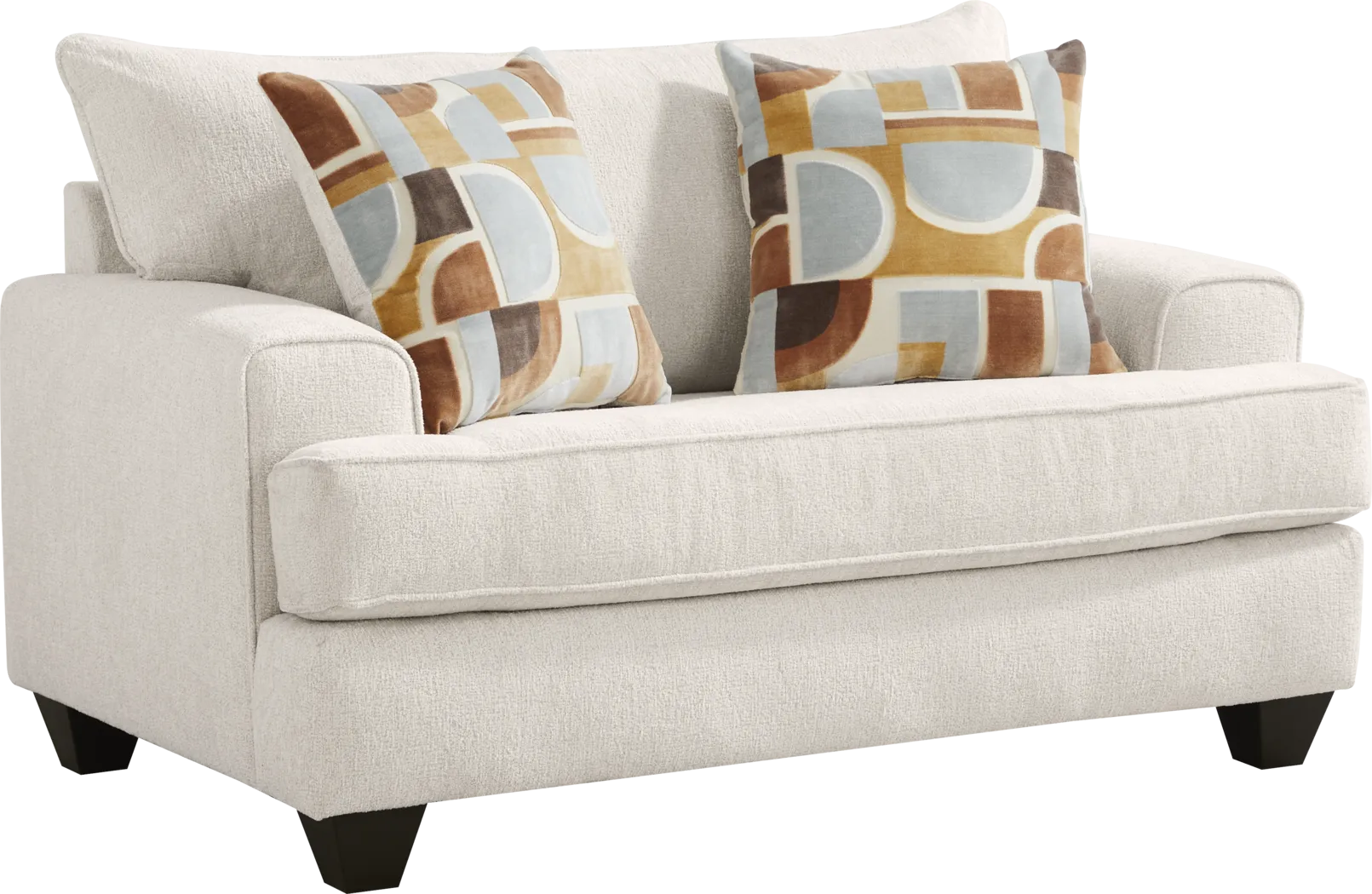 Twin Falls Ivory Gel Foam Sleeper Chair - Thumbnail - Image 1