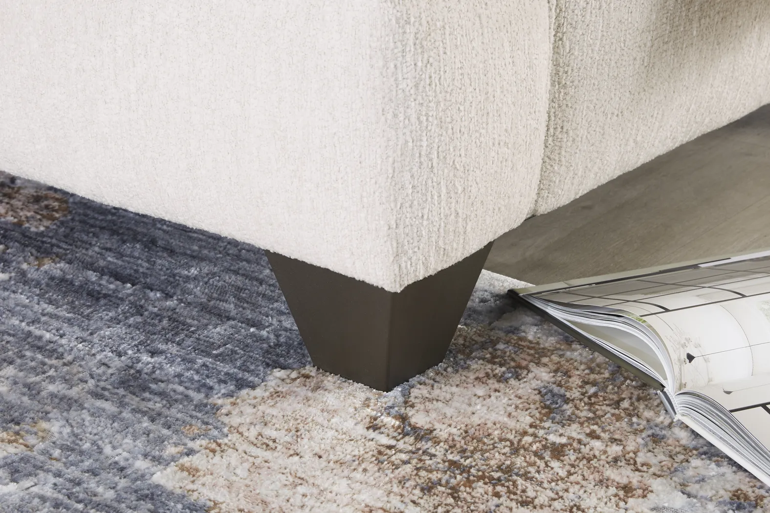 Twin Falls Ivory Sleeper Chair - Thumbnail - Image 4