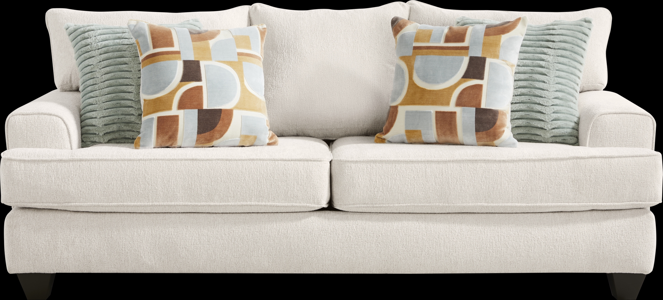 Twin Falls Ivory Sleeper Sofa - Thumbnail - Image 1