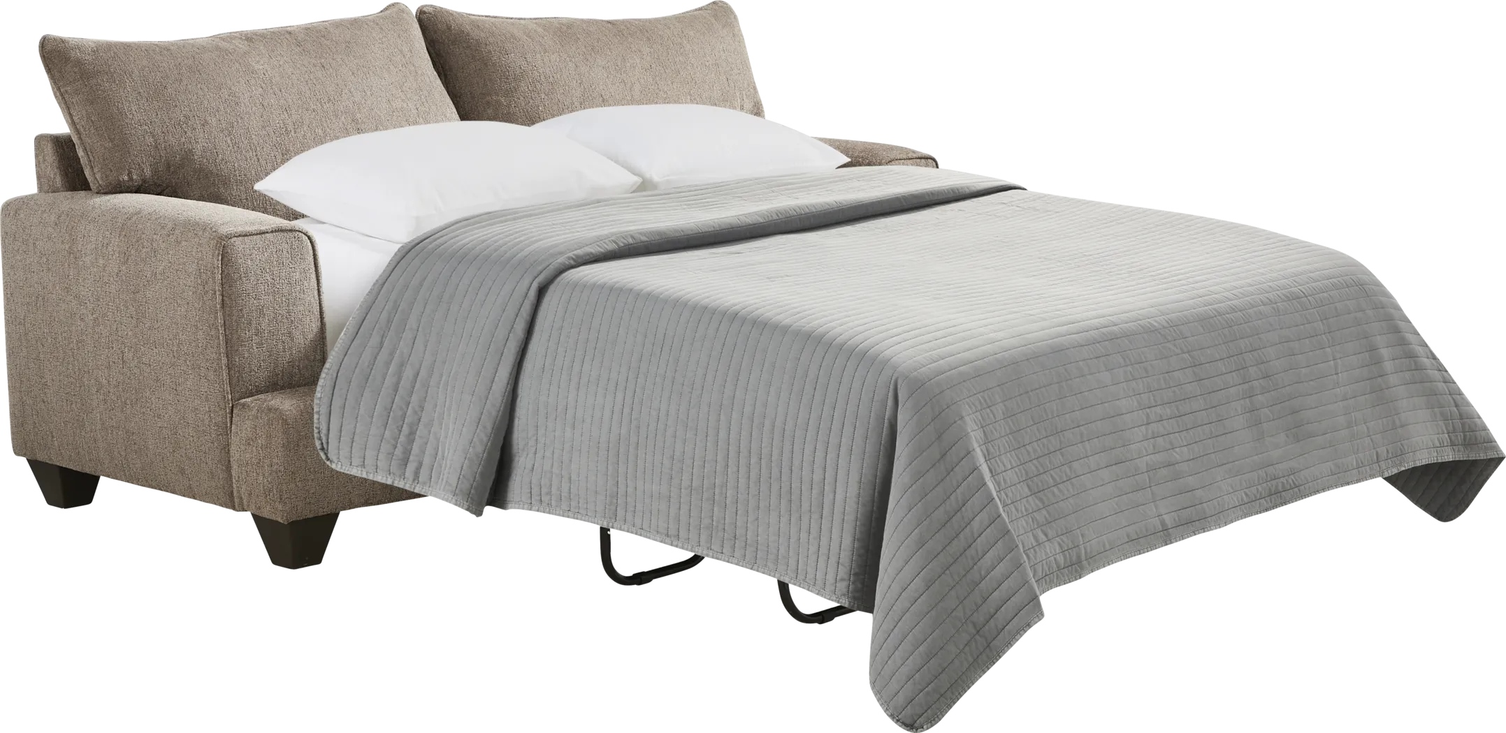 Twin Falls Mink Gel Foam Sleeper Loveseat - Thumbnail - Image 2