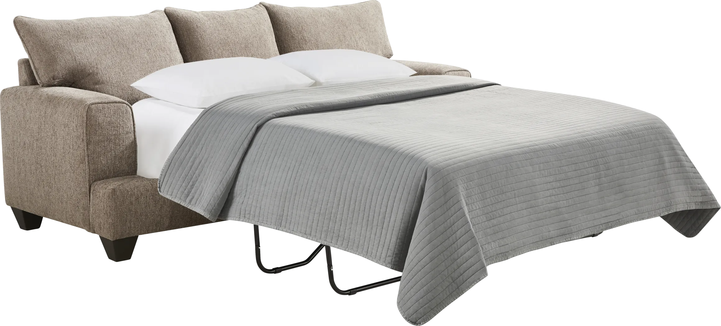 Twin Falls Mink Gel Foam Sleeper Sofa - Thumbnail - Image 2