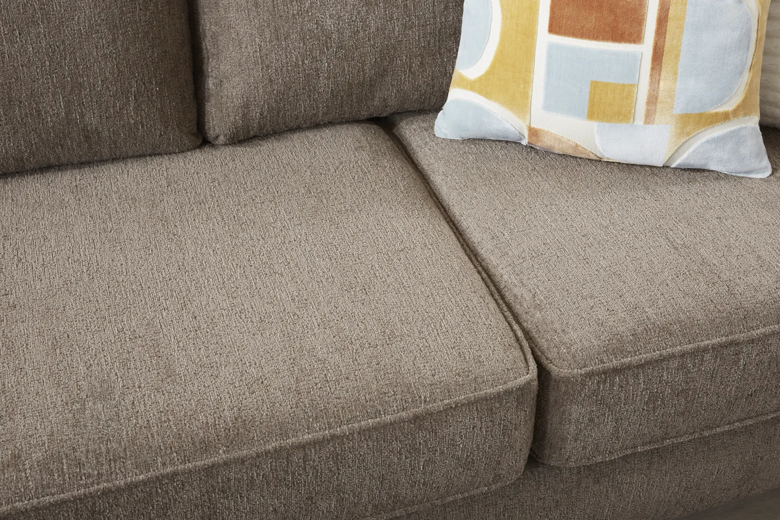 Twin Falls Mink 7 Pc Living Room with Sleeper Sofa - Thumbnail - Image 7