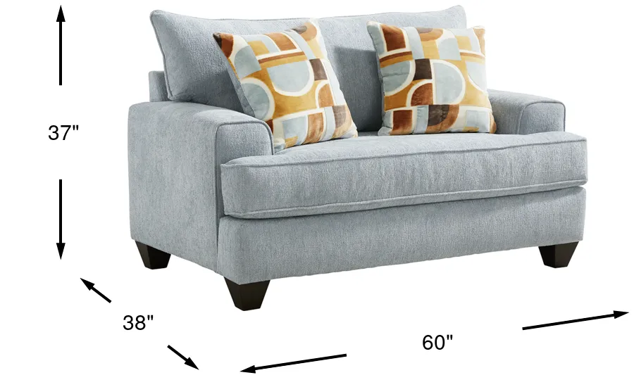 Dimension Image. Please refer to the Dimension Tab on this page for dimension details.