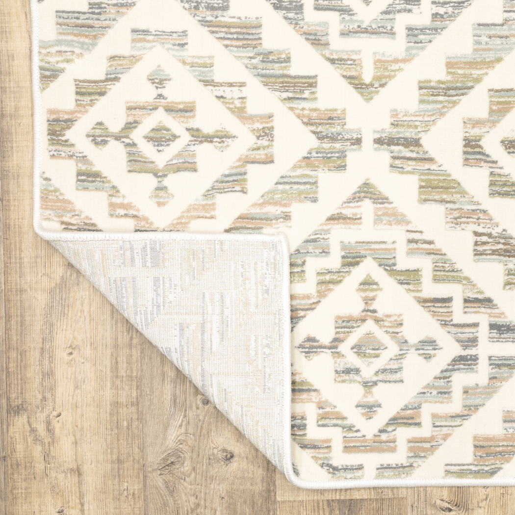 Twin Lake Ivory 5'3 x 7'6 Rug - Thumbnail - Image 4