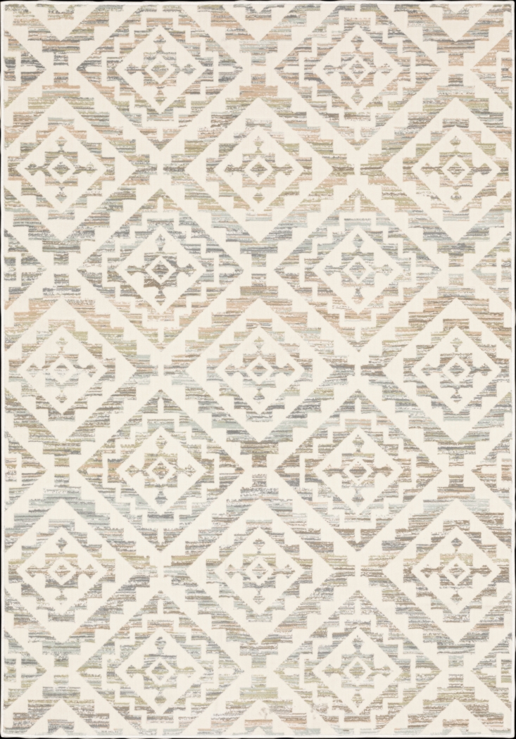 Twin Lake Ivory 7'10 x 10'10 Rug - Thumbnail - Image 1
