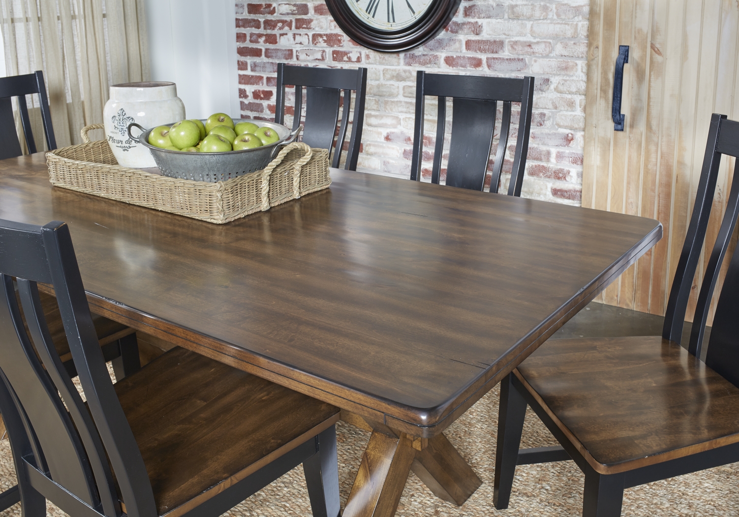 Twin Lakes Brown 5 Pc 72 in. Rectangle Dining Room - Thumbnail - Image 3