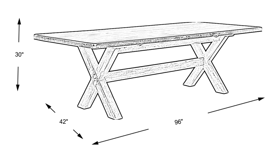 Dimension Image. Please refer to the Dimension Tab on this page for dimension details.