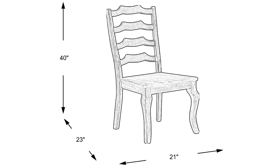 Dimension Image. Please refer to the Dimension Tab on this page for dimension details.
