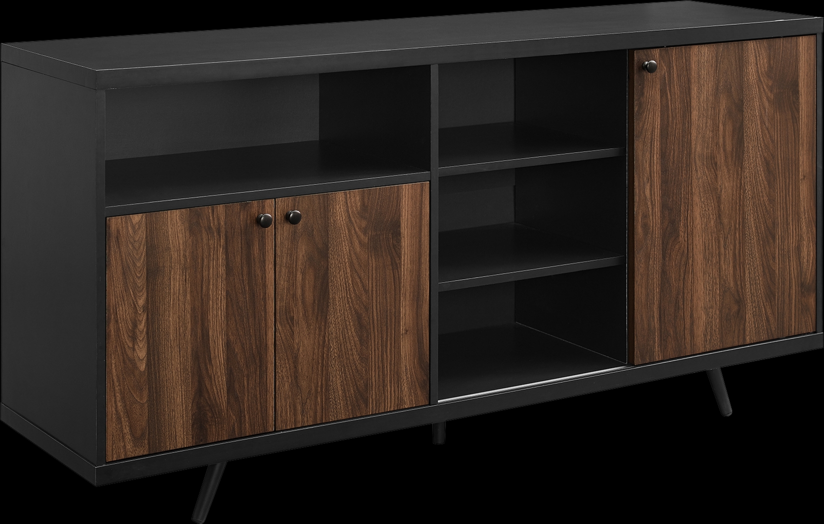 Twyman Black Sideboard - Thumbnail - Image 1