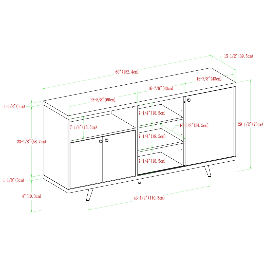 Twyman White Sideboard - Thumbnail - Image 6