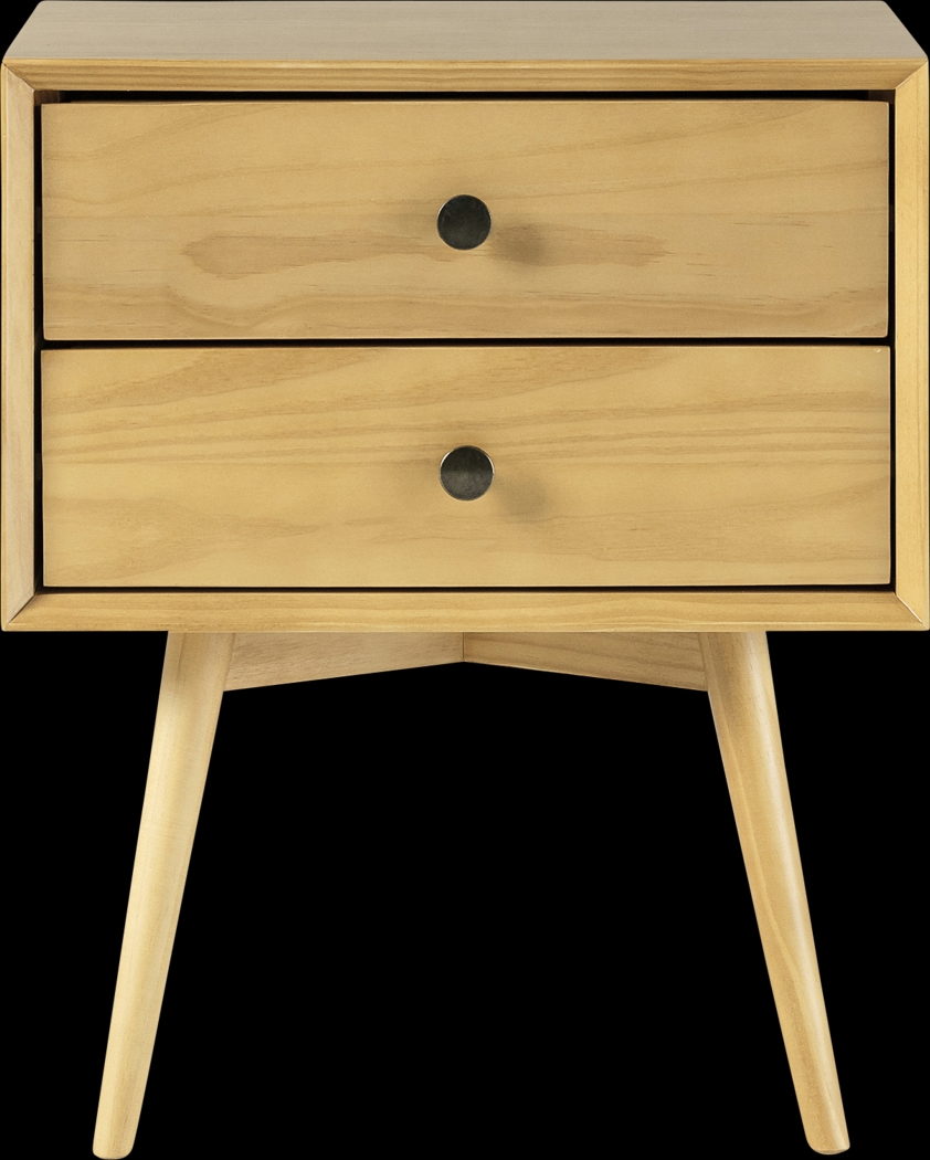Twynham Light Oak Nightstand - Thumbnail - Image 2