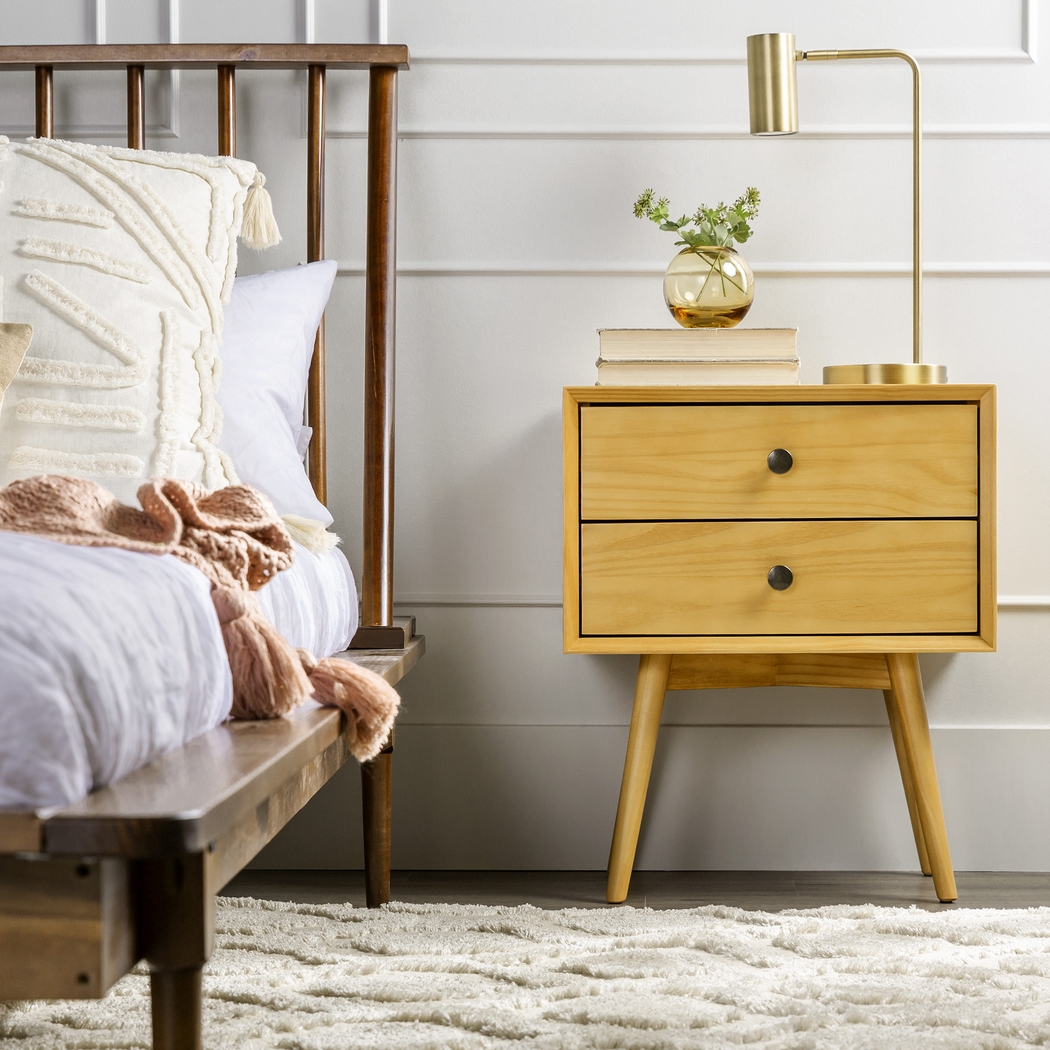 Twynham Light Oak Nightstand - Thumbnail - Image 4