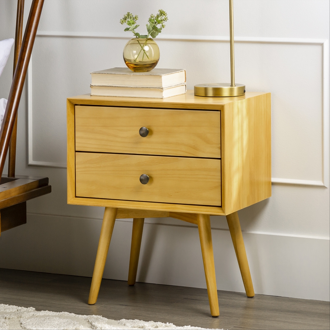 Twynham Light Oak Nightstand - Thumbnail - Image 5
