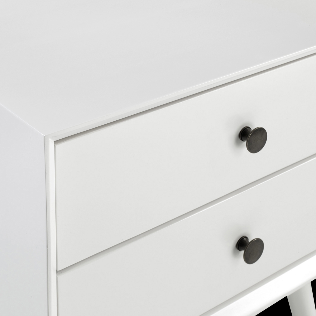 Twynham White Nightstand - Thumbnail - Image 3