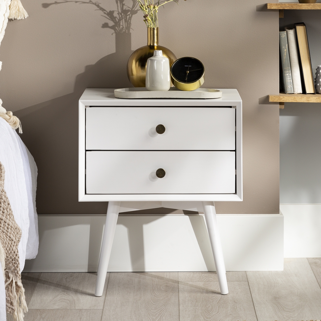 Twynham White Nightstand - Thumbnail - Image 4