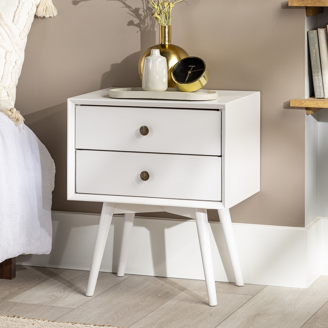 Twynham White Nightstand - Thumbnail - Image 5