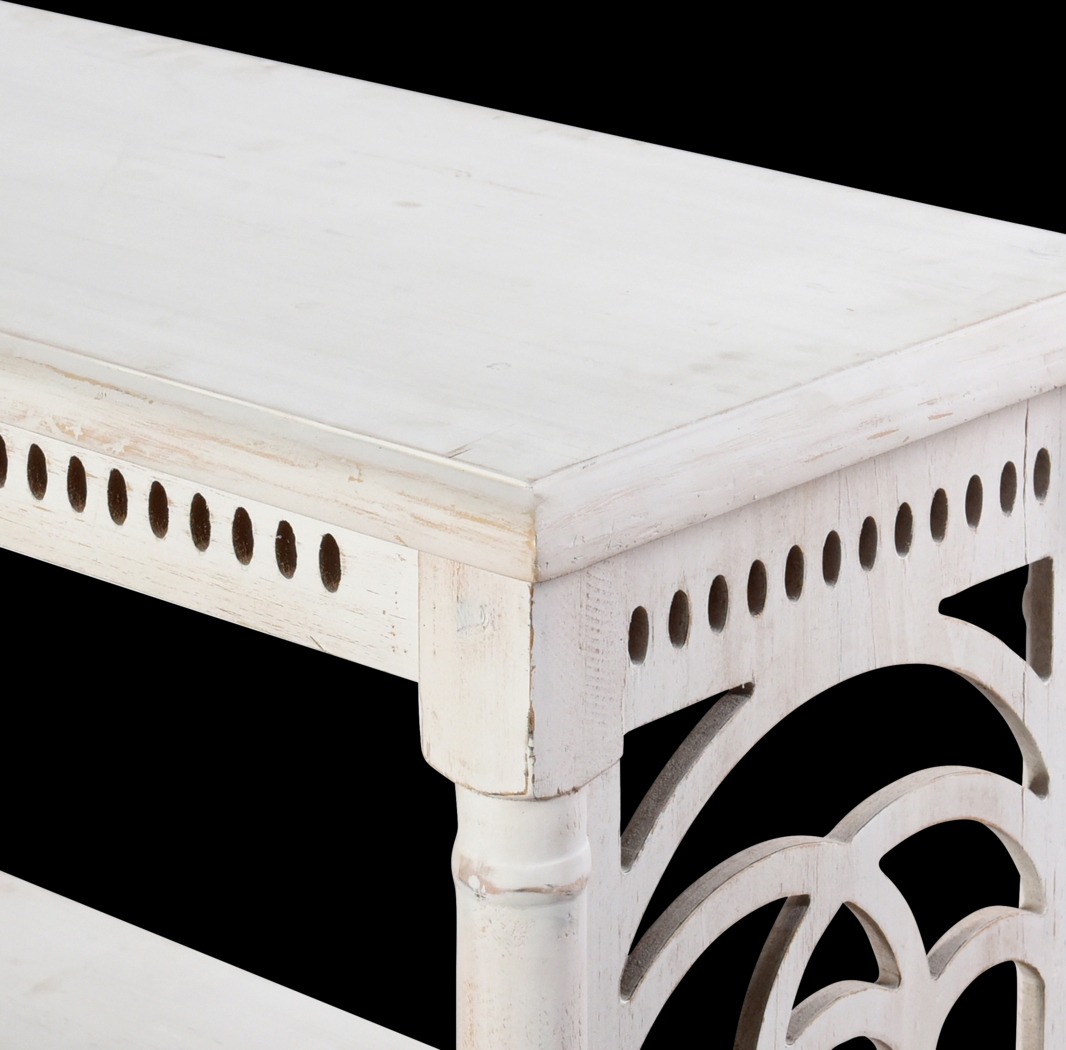 Tyborne White Console Table - Thumbnail - Image 2