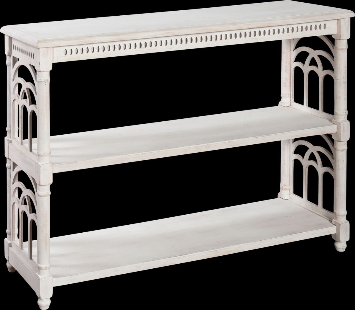 Tyborne White Console Table - Thumbnail - Image 1