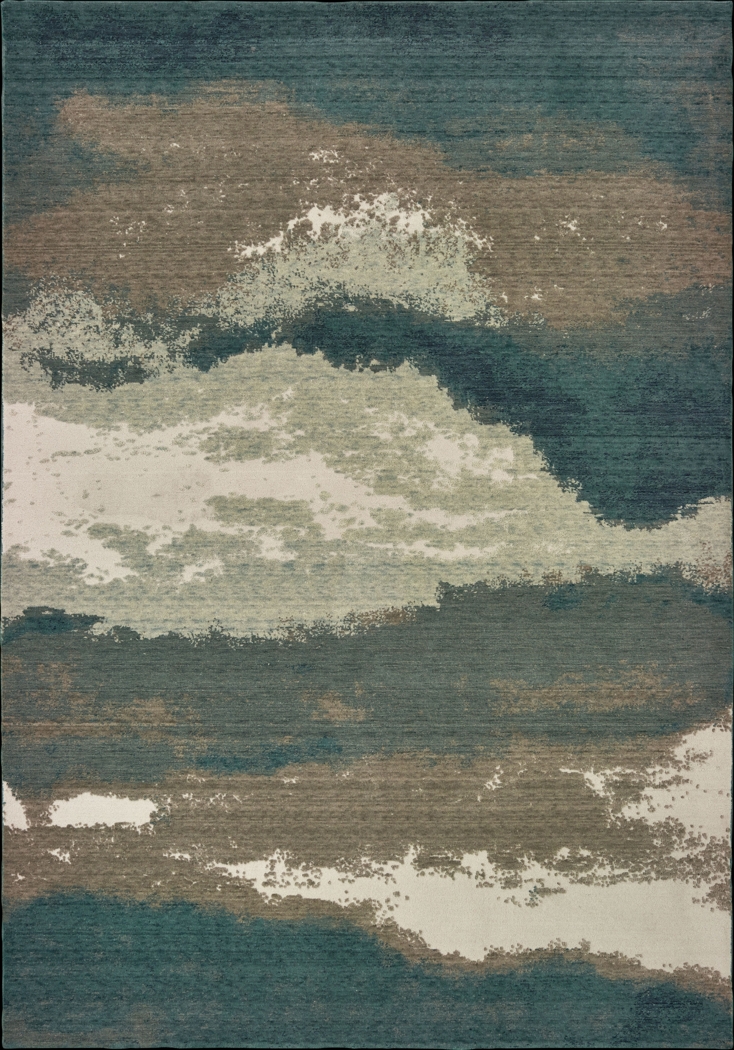 Tyce Blue 5'3 x 7'6 Rug - Thumbnail - Image 1
