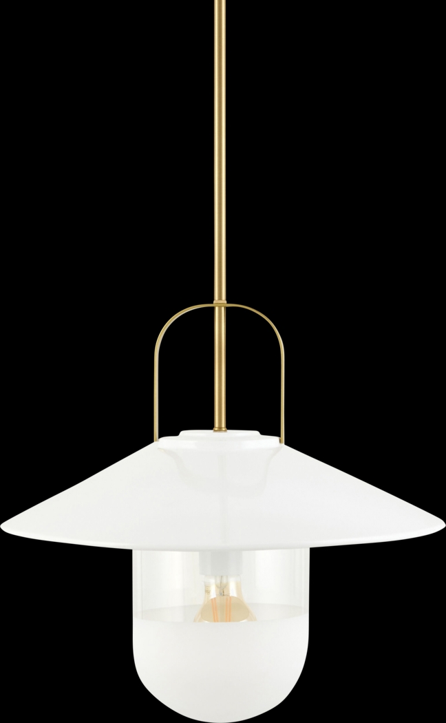 Tylia Court Brass Pendant - Thumbnail - Image 1