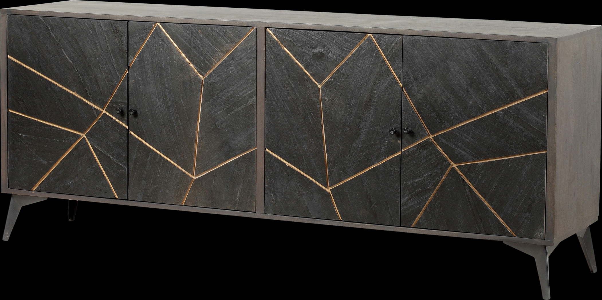 Tynemouth Gray Credenza - Thumbnail - Image 3
