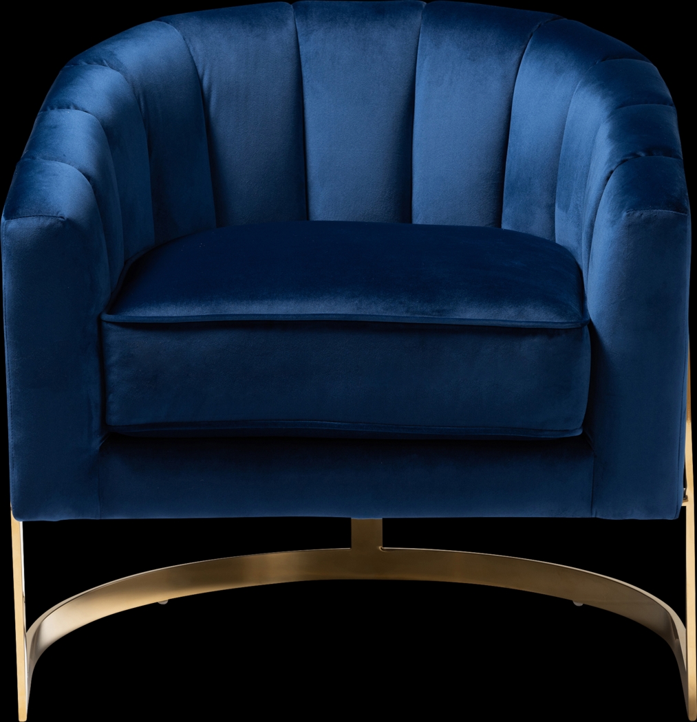 Tynewood Blue Accent Chair - Thumbnail - Image 3