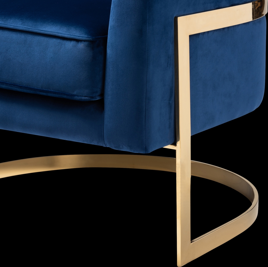 Tynewood Blue Accent Chair - Thumbnail - Image 7