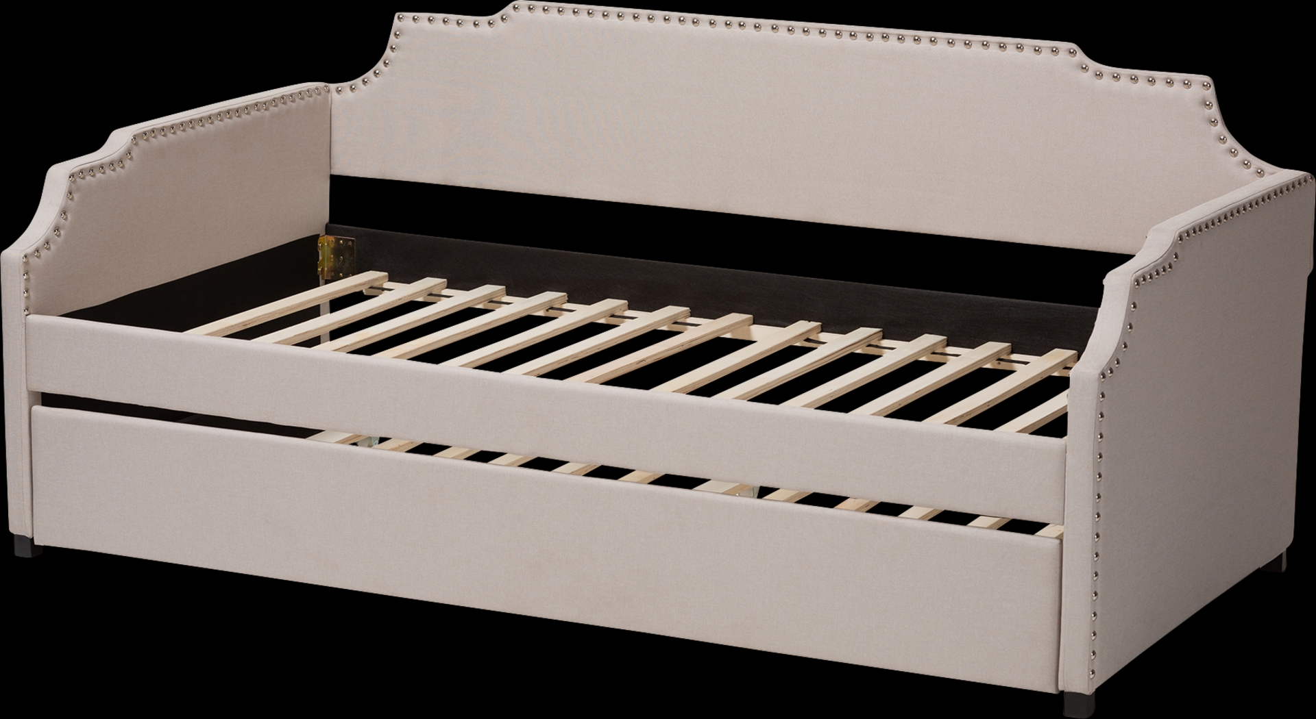 Tynland Beige Twin Daybed with Trundle - Thumbnail - Image 5