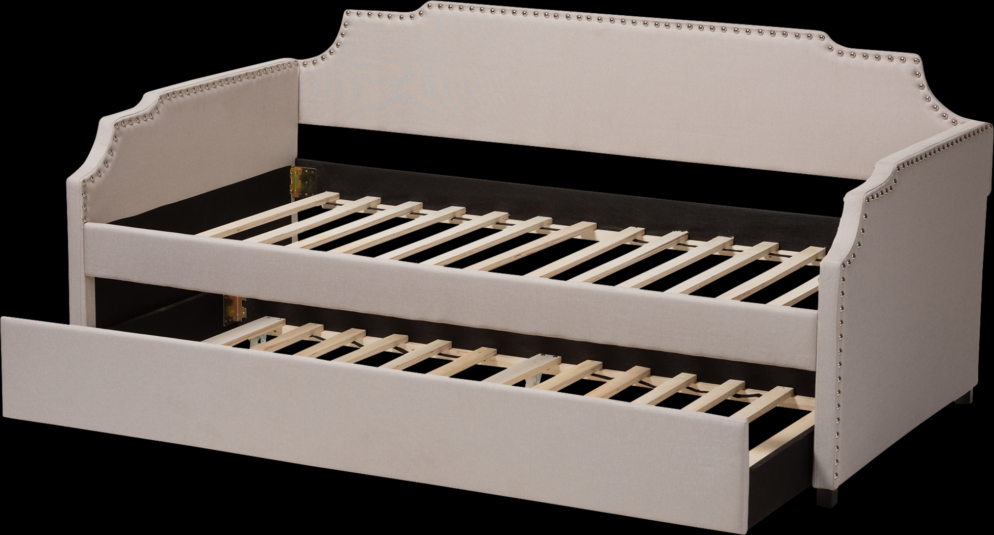 Tynland Beige Twin Daybed with Trundle - Thumbnail - Image 6