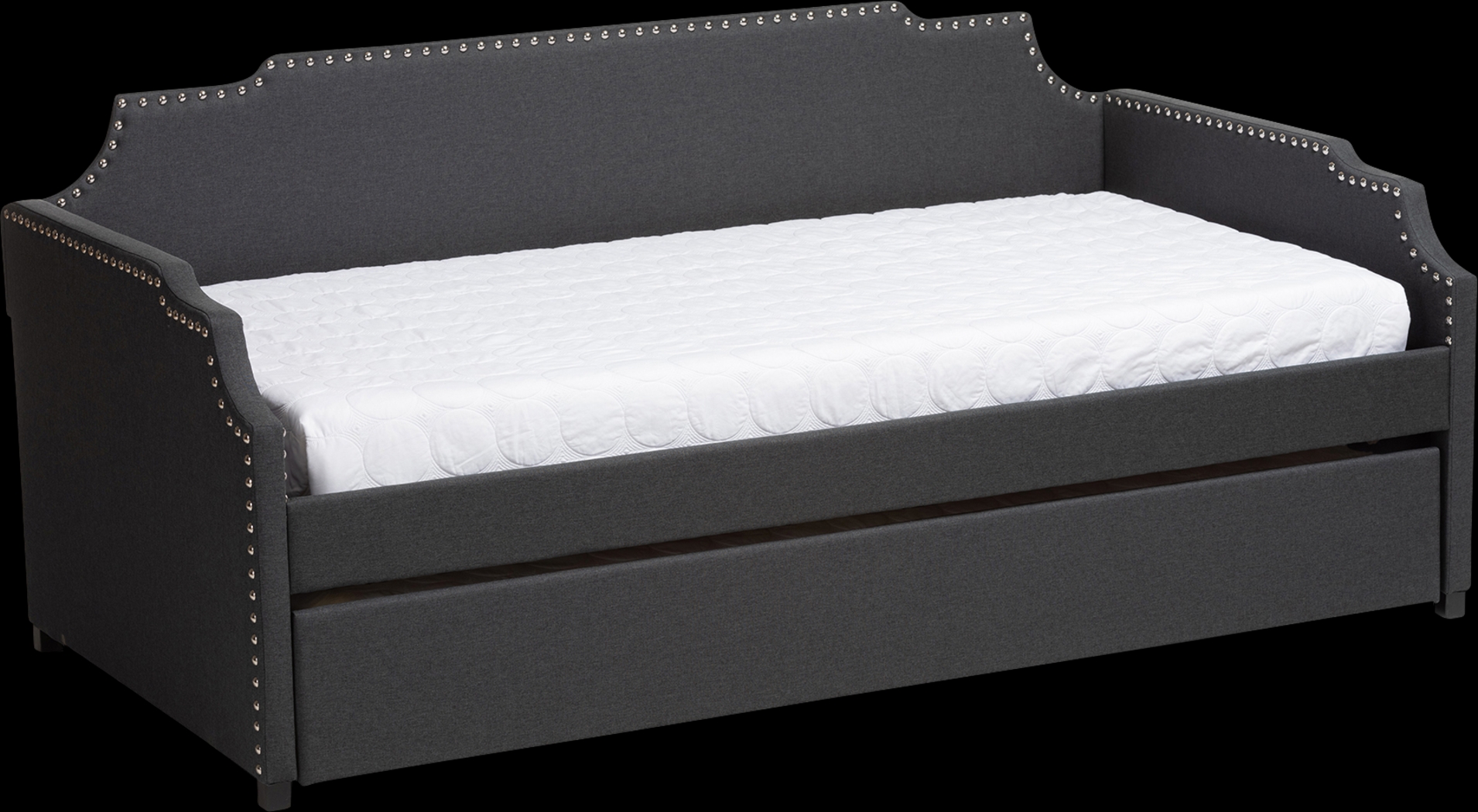 Tynland Charcoal Daybed with Trundle - Thumbnail - Image 2