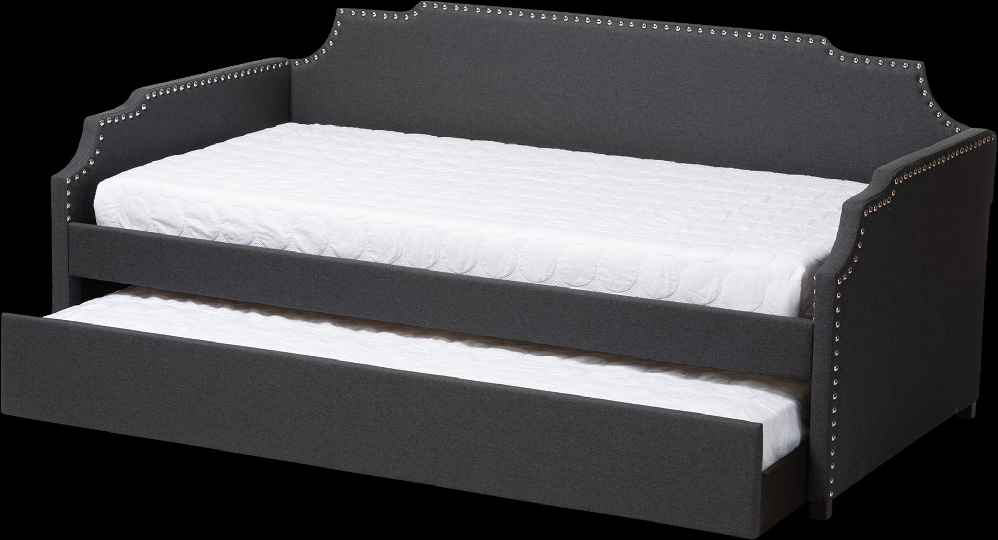 Tynland Charcoal Daybed with Trundle - Thumbnail - Image 3