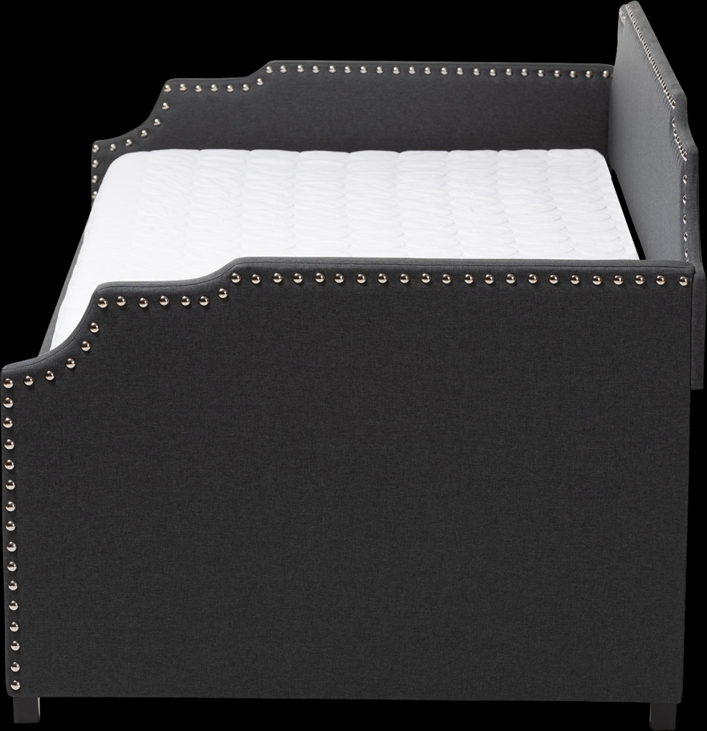 Tynland Charcoal Daybed with Trundle - Thumbnail - Image 4