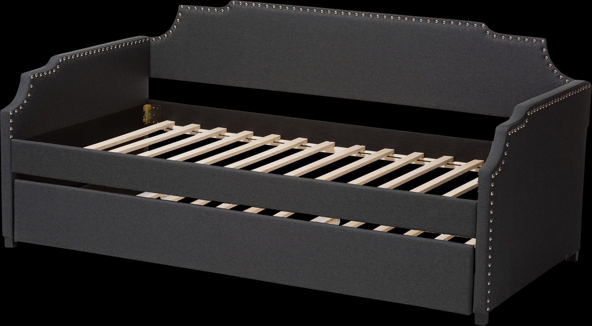 Tynland Charcoal Daybed with Trundle - Thumbnail - Image 5