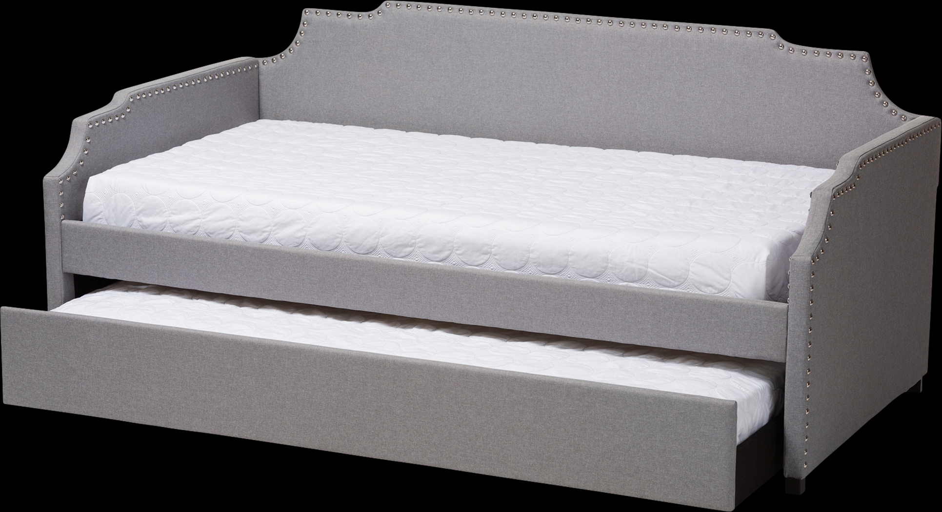Tynland Gray Twin Daybed with Trundle - Thumbnail - Image 3