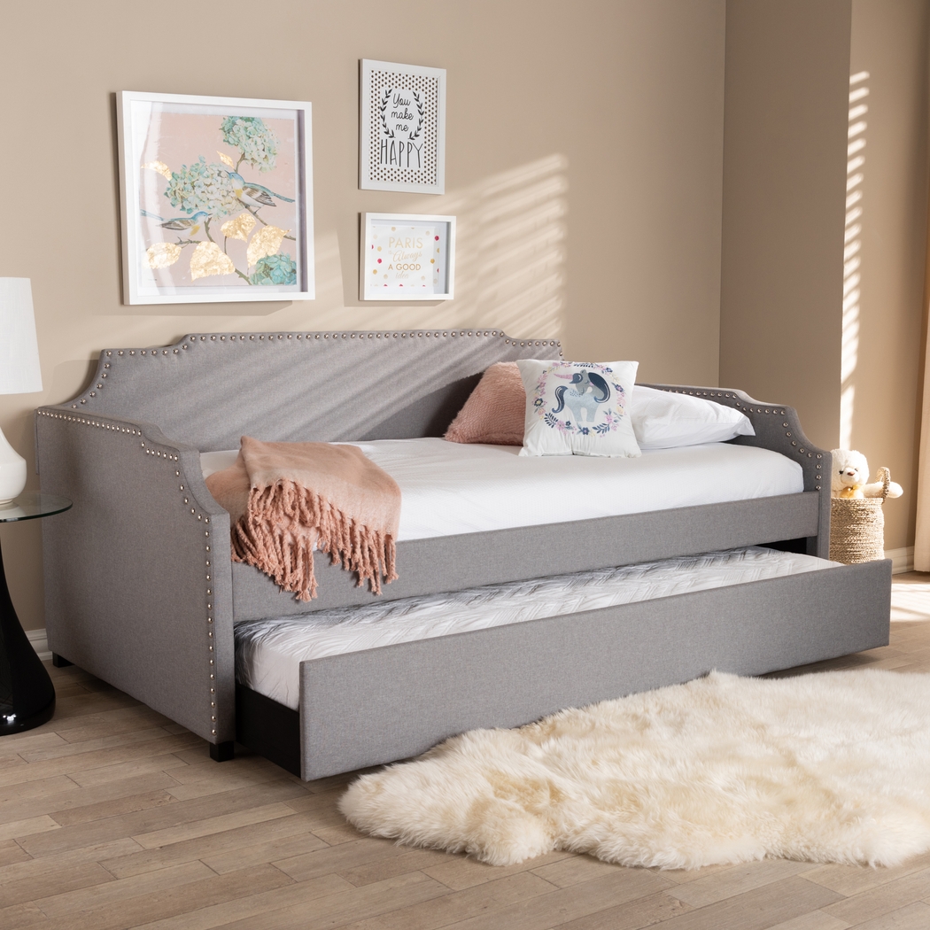 Tynland Gray Twin Daybed with Trundle - Thumbnail - Image 7